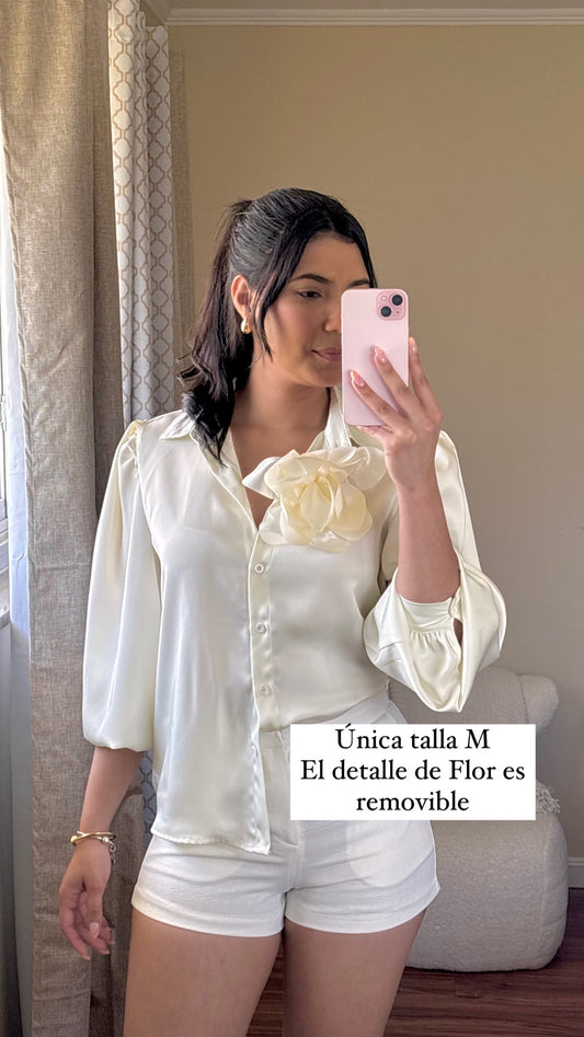 Blusa manga larga