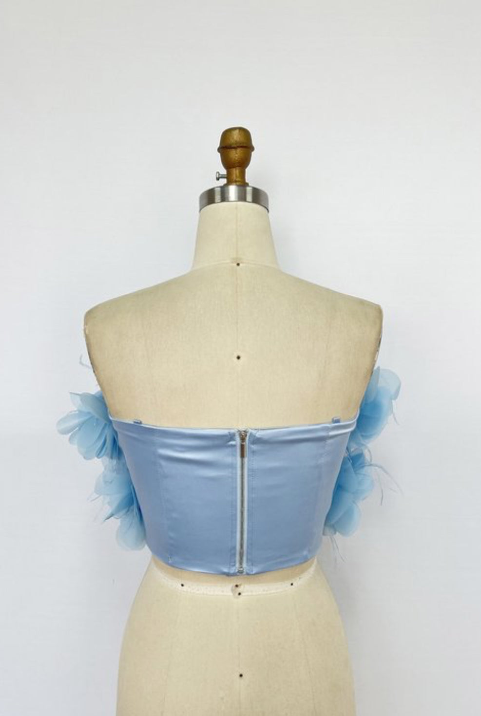 Top baby blu
